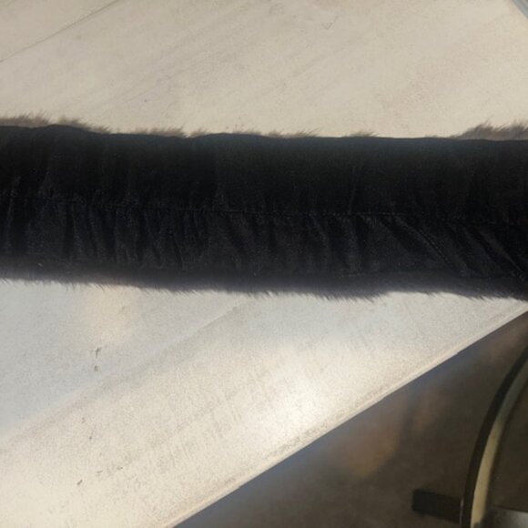 dark brown Mink Fur Headband - Picture 3 of 8